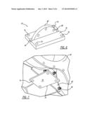 EXHAUST COMPONENT MOUNTING STRUCTURE diagram and image