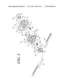 LOCK APPARATUS FOR OPENING/CLOSING MEMBER diagram and image