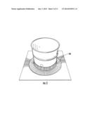 CORRUGATED METALLIC FOIL TAPE AND DEVICE FOR MAKING CORRUGATED METALLIC     FOIL TAPE diagram and image