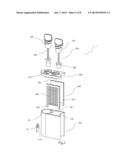 APPARATUS FOR BODY FLUID TESTS WITH TESTING AND STORING FUNCTIONS diagram and image