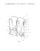 APPARATUS FOR BODY FLUID TESTS WITH TESTING AND STORING FUNCTIONS diagram and image