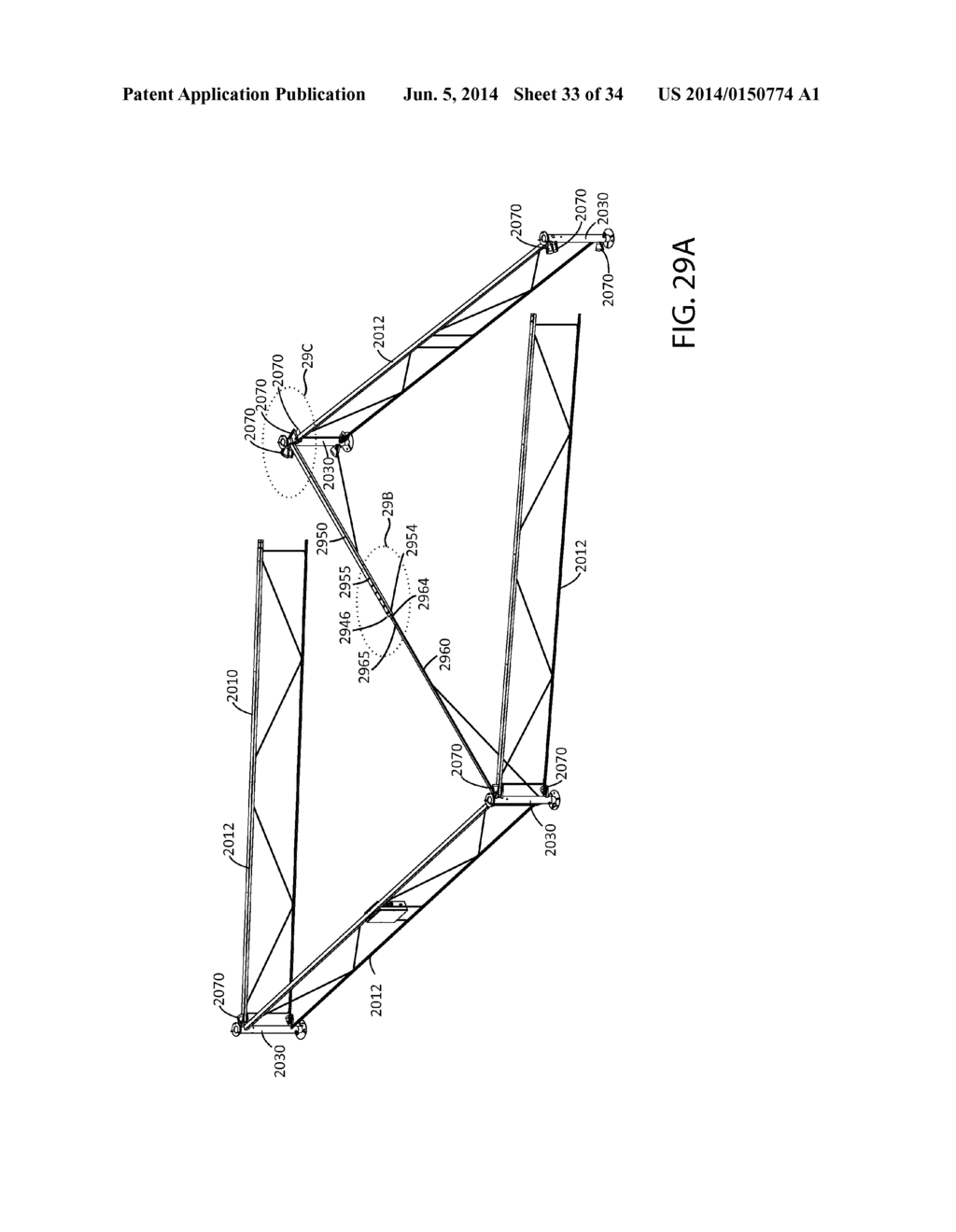 SOLAR TRACKING APPARATUS AND FIELD ARRANGEMENTS THEREOF - diagram, schematic, and image 34