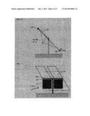 DEVICES FOR OPTIMIZING INDIVIDUAL SOLAR MODULES/COLLECTOR MODULES AND     COMPOSITE COLLECTOR MODULE GROUPS AND STABILIZING THE OPERATION THEREOF     AGAINST ENVIRONMENTAL INFLUENCES, ESPECIALLY WIND AND PARTICLES AND     OBJECTS CARRIED ALONG BY THE WIND diagram and image