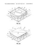 Method of Manufacturing Custom Sized Plastic Tote Having Intermediate     Sleeve diagram and image