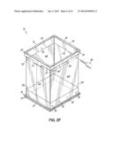 Method of Manufacturing Custom Sized Plastic Tote Having Intermediate     Sleeve diagram and image