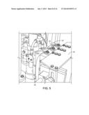 AUTOMATED LABELING APPARATUS USING LABELS HAVING A FLUID ACTIVATABLE     ADHESIVE diagram and image