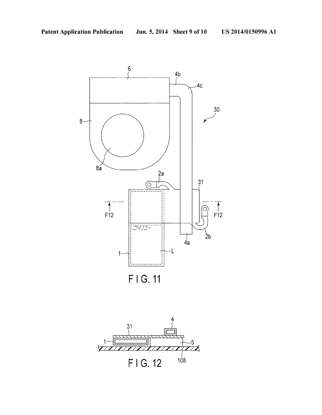 COOLING DEVICE, AND ELECTRONIC APPARATUS WITH THE COOLING DEVICE - diagram, schematic, and image 10