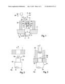 COMPONENT COMPOSITE OF TWO COMPONENTS USED FOR CURRENT CONDUCTION, METHOD     FOR MANUFACTURING A COMPONENT COMPOSITE, AND USE OF A COMPONENT COMPOSITE diagram and image