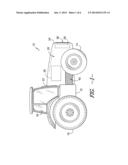 One-Way Vented Screen Assembly for a Work Vehicle diagram and image