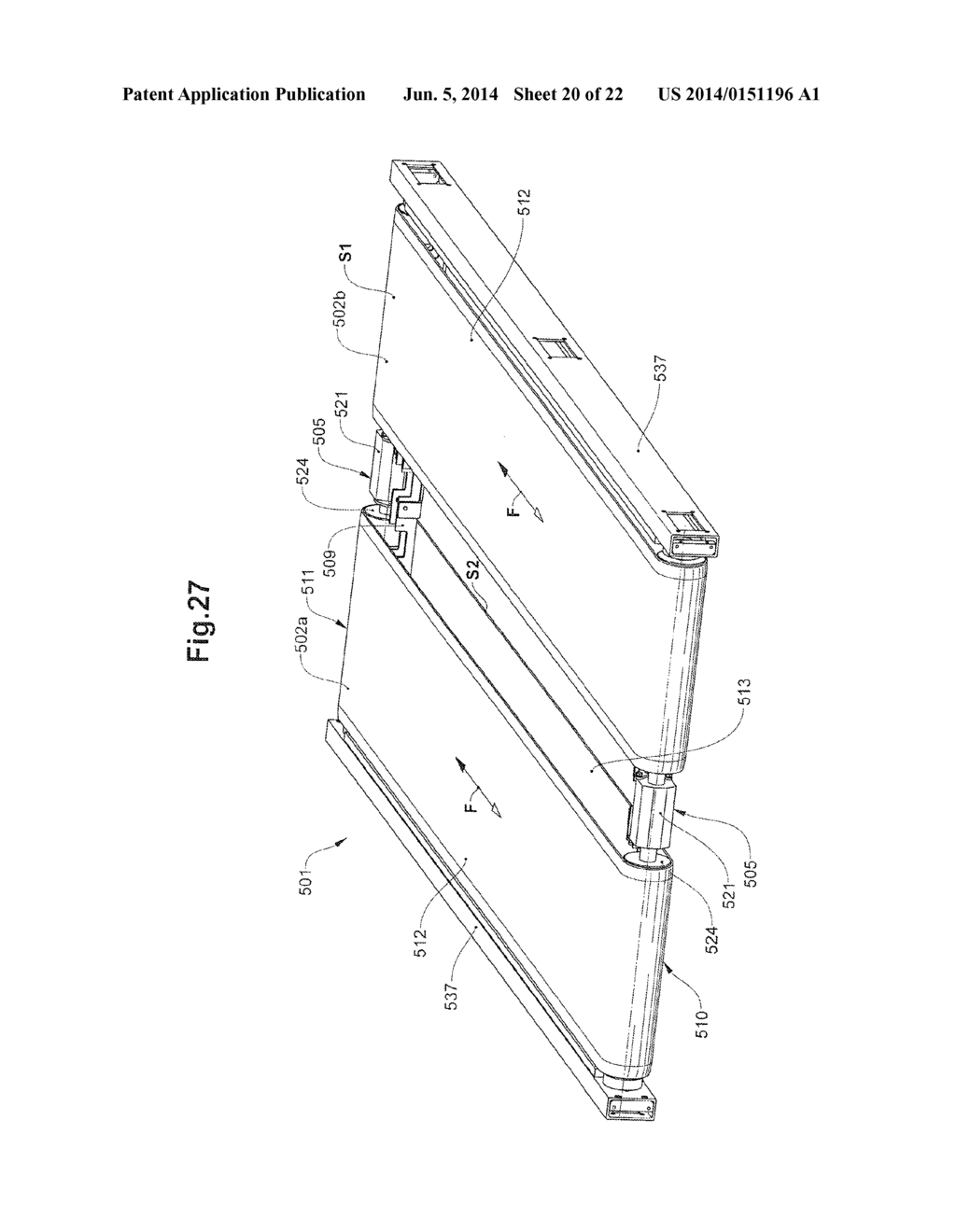 CONVEYING DEVICE WITH A PLANAR CONVEYING ELEMENT - diagram, schematic, and image 21