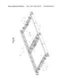 CONVEYING DEVICE WITH A PLANAR CONVEYING ELEMENT diagram and image