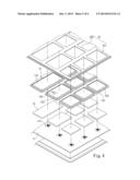 ILLUMINATED KEYBOARD EQUIPPED WITH LIGHT EMITTING KEYCAPS diagram and image