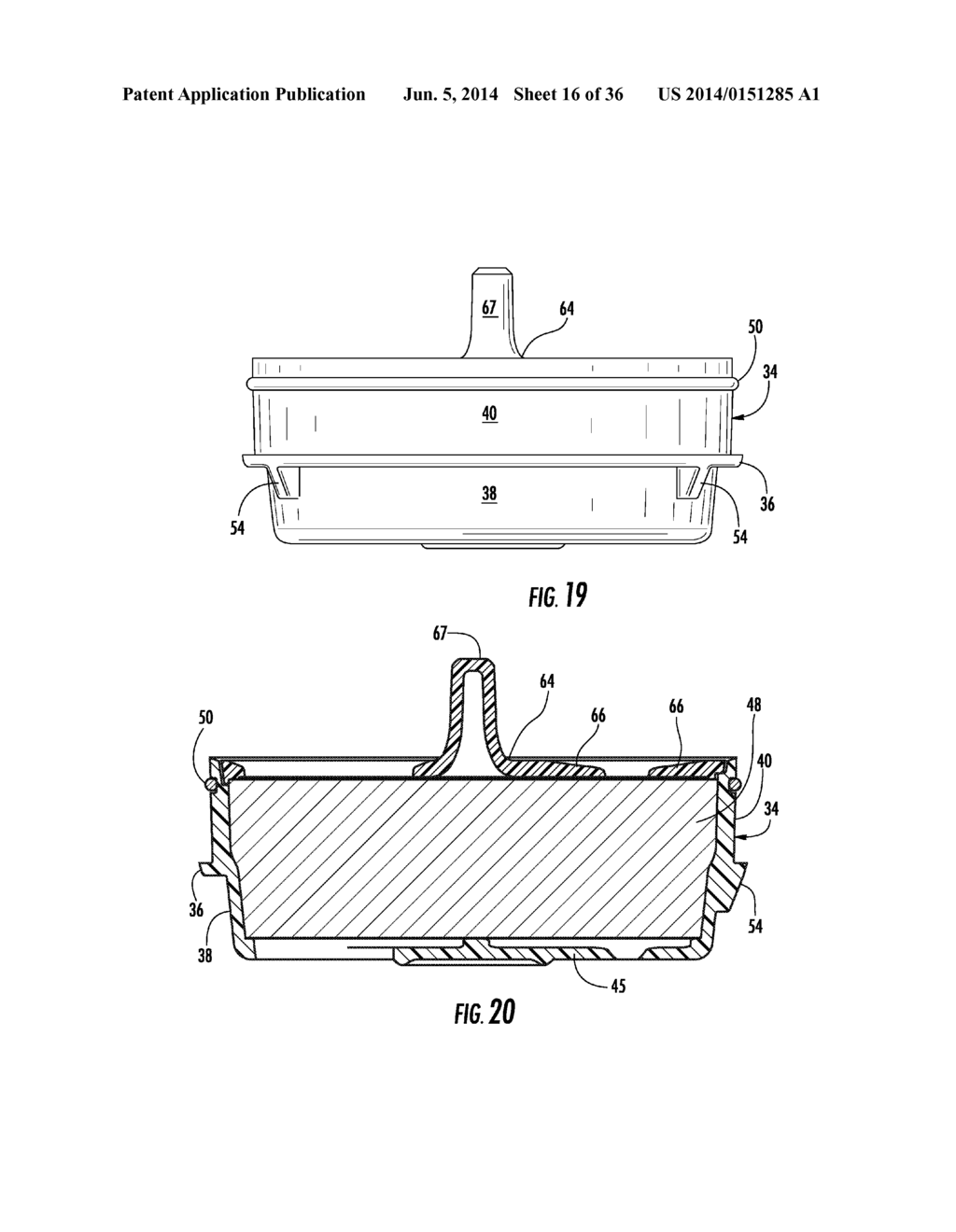 VERTICALLY STACKED OR DIVIDED FLUID FILTER SYSTEM FOR INLET, OUTLET OR     BOTH INLET AND OUTLET FILTERING - diagram, schematic, and image 17