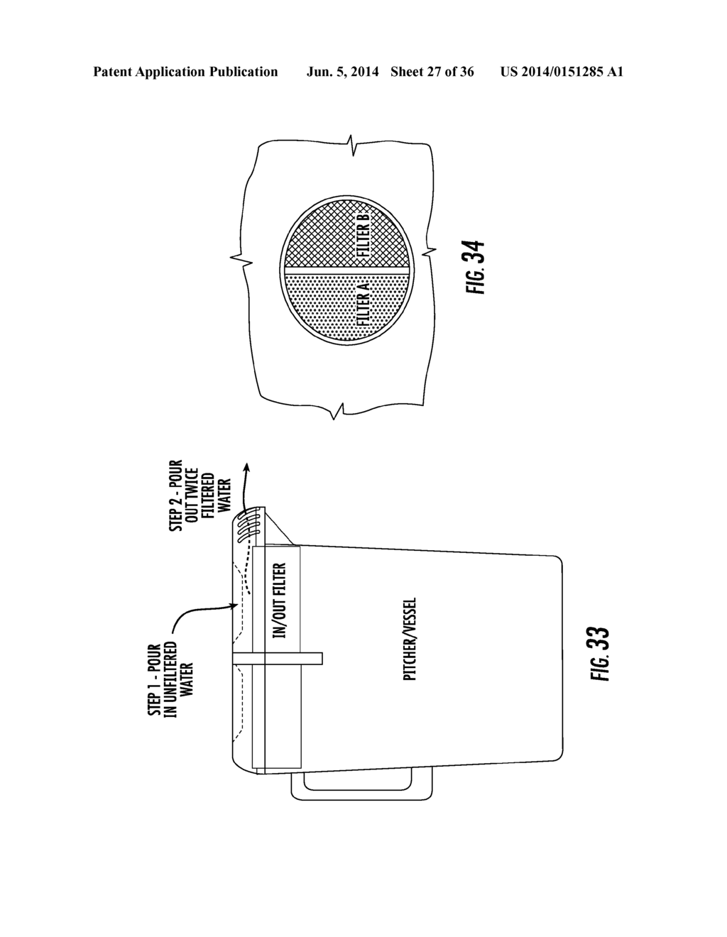 VERTICALLY STACKED OR DIVIDED FLUID FILTER SYSTEM FOR INLET, OUTLET OR     BOTH INLET AND OUTLET FILTERING - diagram, schematic, and image 28