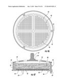 VERTICALLY STACKED OR DIVIDED FLUID FILTER SYSTEM FOR INLET, OUTLET OR     BOTH INLET AND OUTLET FILTERING diagram and image