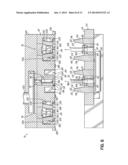 Apparatus And Method For Forming A Container Having A Receptacle And An     Integral Cap And Product Formed Thereby diagram and image