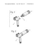 SPRAYING DEVICE WITH INTERCHANGEABLE CARTRIDGE diagram and image