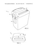 SHREDDER WITH THICKNESS DETECTOR diagram and image