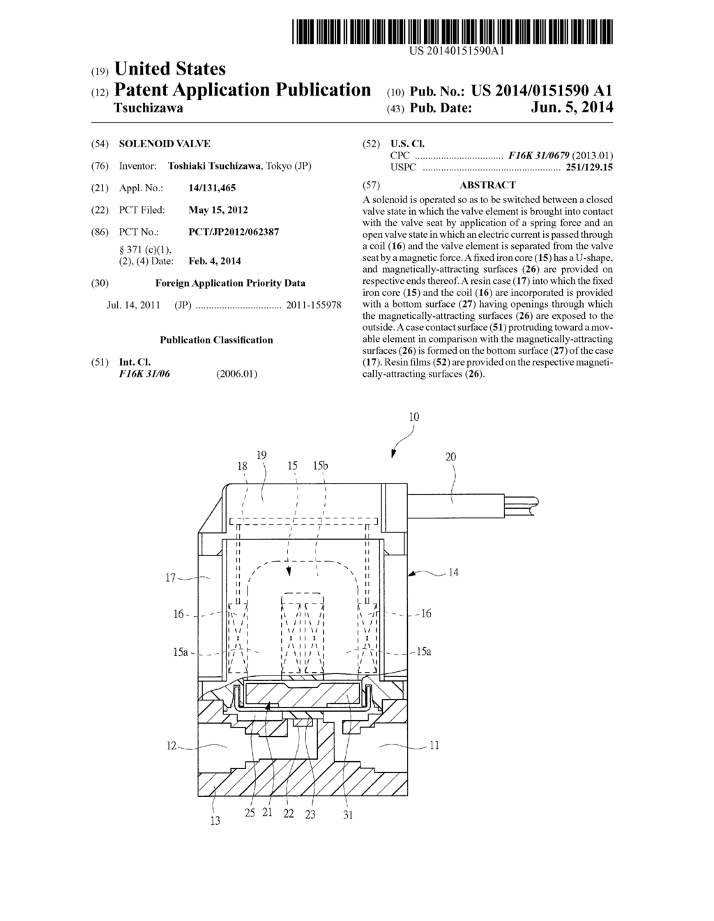 SOLENOID VALVE - diagram, schematic, and image 01