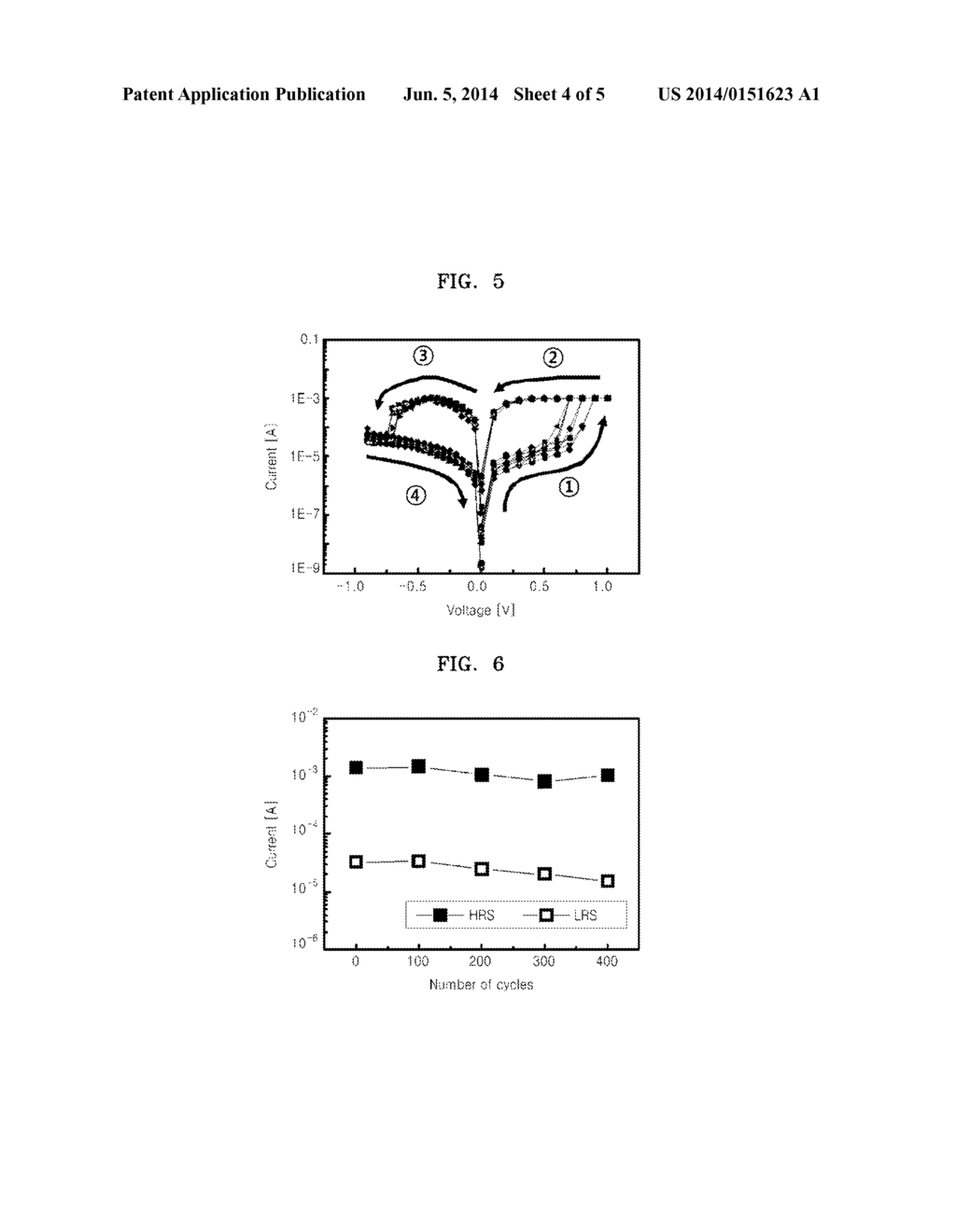 RESISTIVE RANDOM ACCESS MEMORY DEVICES FORMED ON FIBER AND METHODS OF     MANUFACTURING THE SAME - diagram, schematic, and image 05