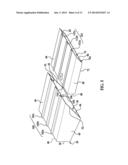 SUSPENDED STORAGE SYSTEM FOR A VEHICLE GLOVE BOX diagram and image