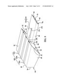 SUSPENDED STORAGE SYSTEM FOR A VEHICLE GLOVE BOX diagram and image