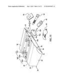 SUSPENDED STORAGE SYSTEM FOR A VEHICLE GLOVE BOX diagram and image