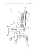 ITEM OF SEATING FURNITURE, IN PARTICULAR OFFICE CHAIR diagram and image