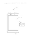 ELECTRONIC DEVICE AND METHOD FOR ADJUSTING AMOUNT OF ELECTRIC POWER     SUPPLIED TO PROXIMITY SENSOR OF THE ELECTRONIC DEVIC diagram and image