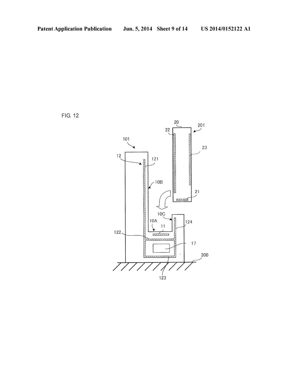 WIRELESS POWER TRANSMISSION SYSTEM, POWER TRANSMITTING DEVICE, AND POWER     RECEIVING DEVICE - diagram, schematic, and image 10