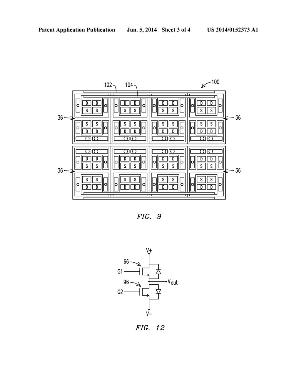 POWER MODULE HAVING STACKED SUBSTRATES ARRANGED TO PROVIDE TIGHTLY-COUPLED     SOURCE AND RETURN CURRENT PATHS - diagram, schematic, and image 04