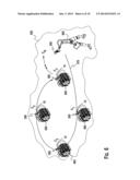 WARNING DEVICE FOR MONITORING A HEALTH STATUS OF A BEARING HAVING A CLOSE     RANGE WIRELESS INTERFACE diagram and image