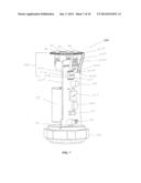 WARNING DEVICE FOR MONITORING A HEALTH STATUS OF A BEARING HAVING A CLOSE     RANGE WIRELESS INTERFACE diagram and image