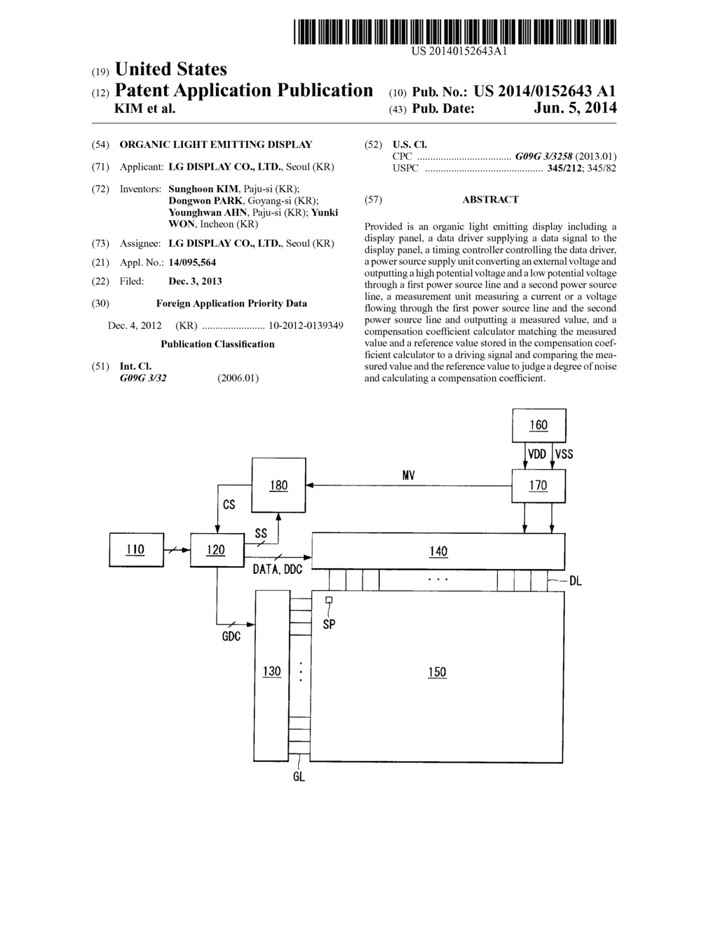 ORGANIC LIGHT EMITTING DISPLAY - diagram, schematic, and image 01