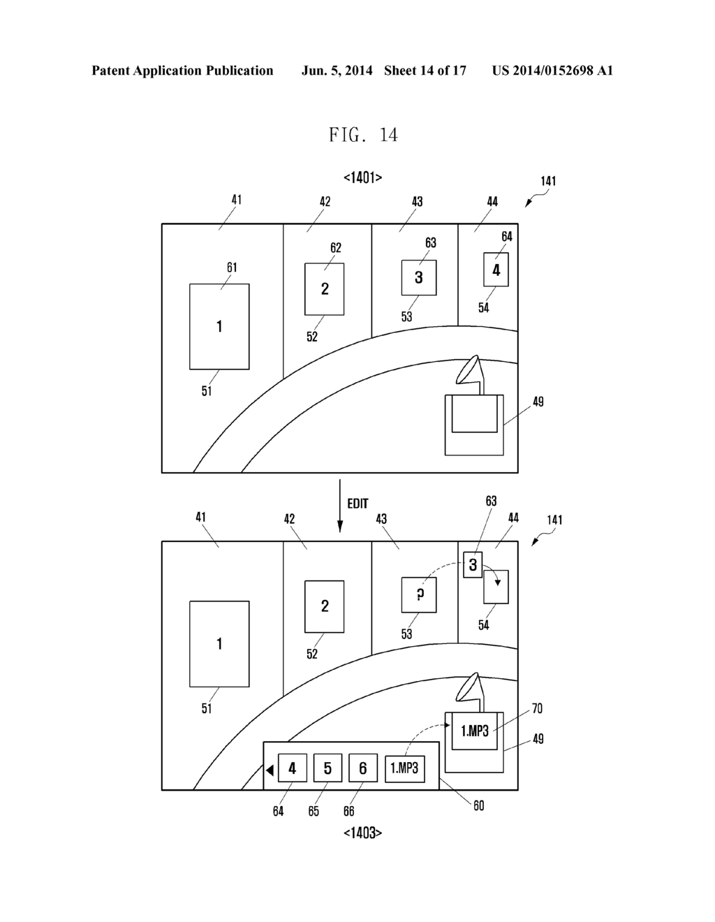 METHOD FOR OPERATING AUGMENTED REALITY CONTENTS AND DEVICE AND SYSTEM FOR     SUPPORTING THE SAME - diagram, schematic, and image 15