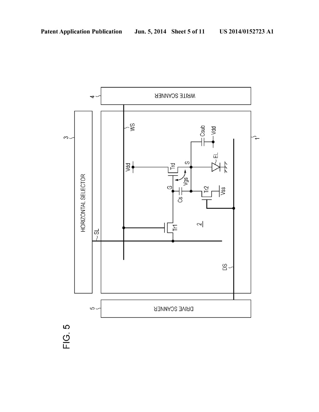 DISPLAY APPARATUS, DRIVING METHOD THEREOF, AND ELECTRONIC SYSTEM - diagram, schematic, and image 06