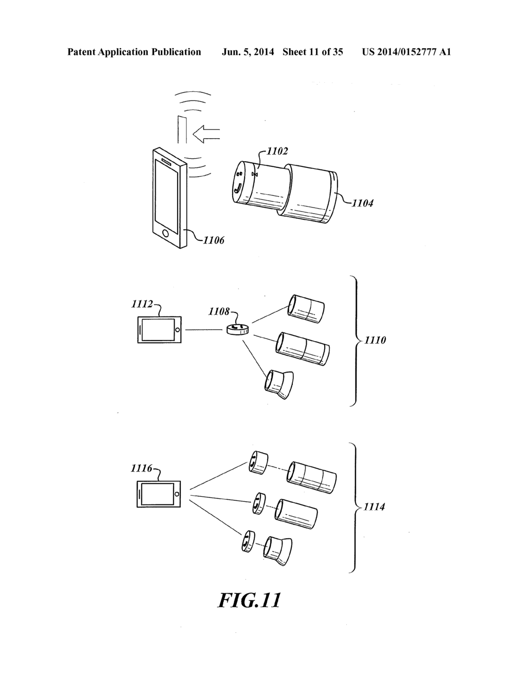 CAMERA HAVING ADDITIONAL FUNCTIONALITY BASED ON CONNECTIVITY WITH A HOST     DEVICE - diagram, schematic, and image 12