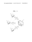 METHOD OF ACQUIRING HORIZONTAL DISTANCE BETWEEN CAMERA AND TARGET, AND     CAMERA AND SURVEILLANCE SYSTEM ADOPTING THE METHOD diagram and image