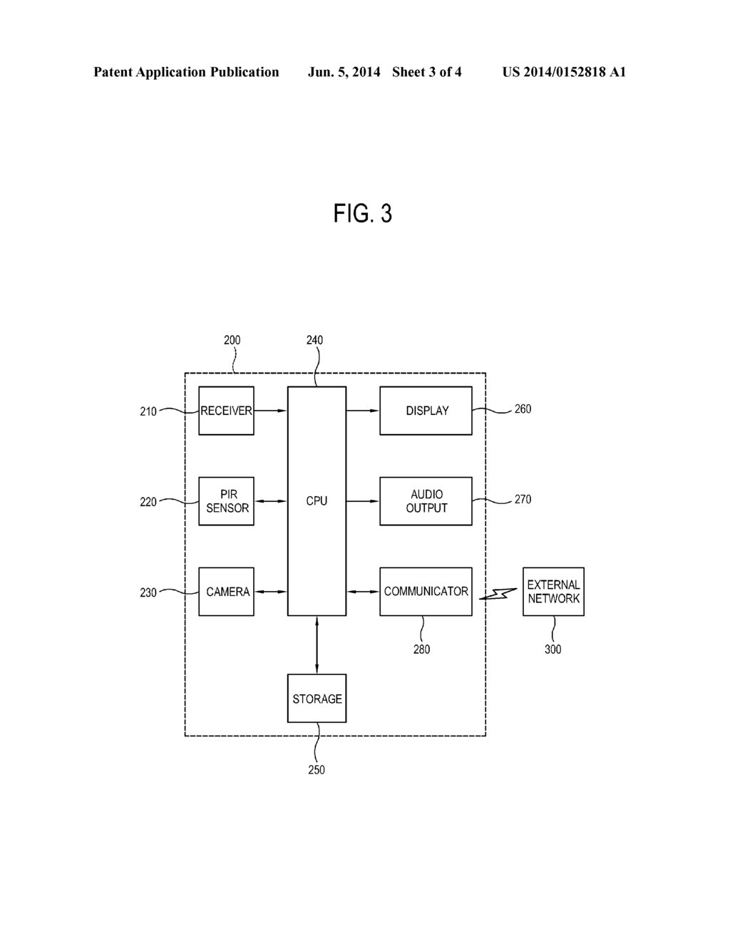 DISPLAY APPARATUS WITH A SENSOR AND CAMERA AND CONTROL METHOD THEREOF - diagram, schematic, and image 04