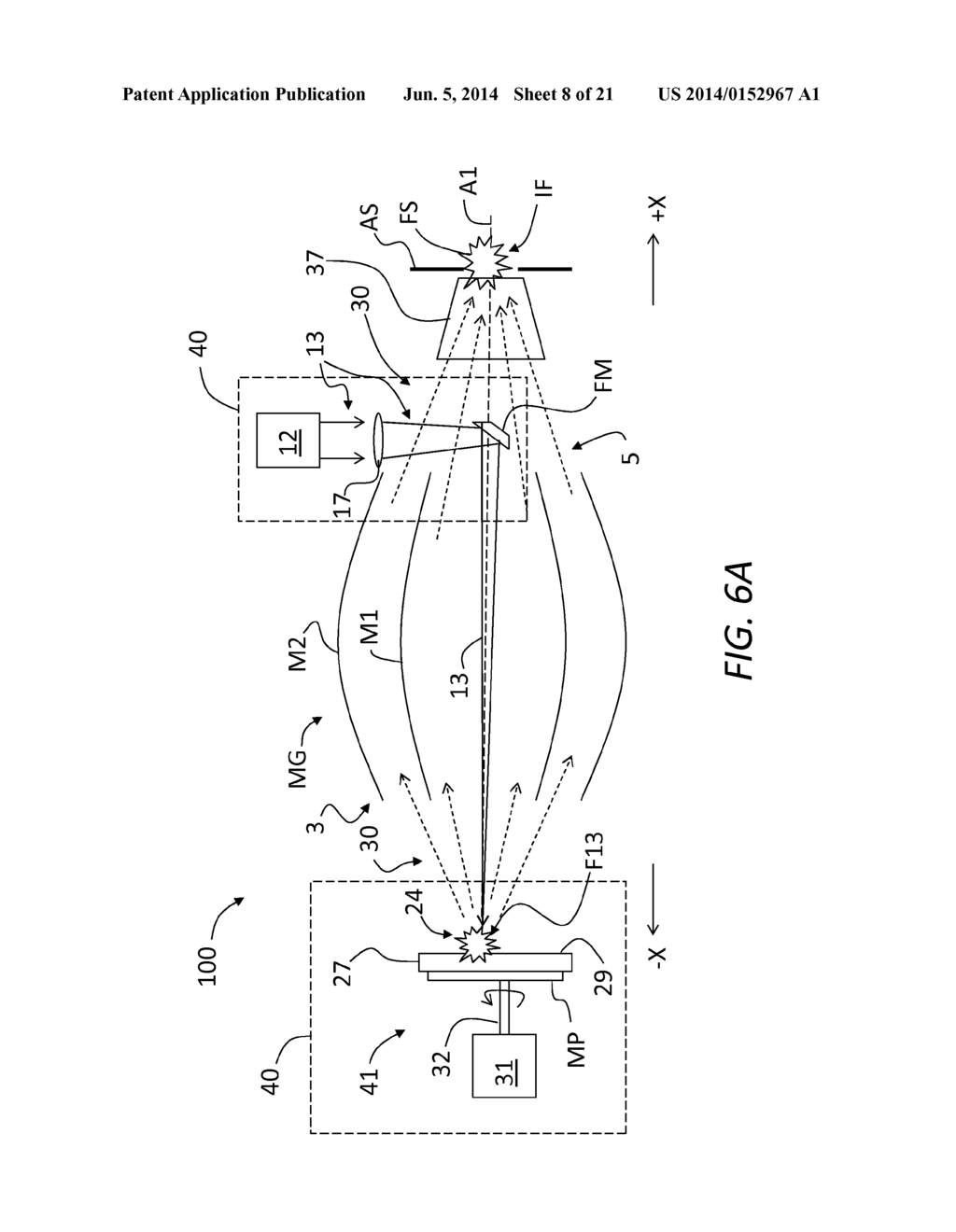 Source-collector module wth GIC mirror and LPP EUV light source - diagram, schematic, and image 09