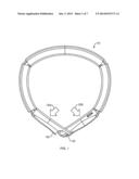 SPRING-LOADED SUPPORTS FOR HEAD SET COMPUTER diagram and image