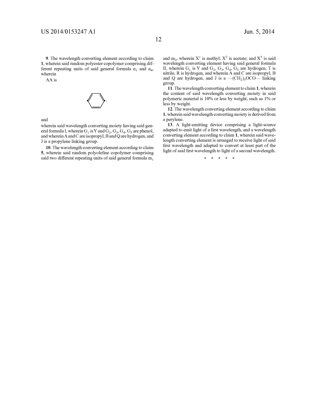 WAVELENGTH CONVERTING ELEMENT - diagram, schematic, and image 15