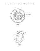 Systems, Methods, and Devices Providing a Quick-Release Mechanism for a     Modular LED Light Engine diagram and image