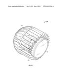 Systems, Methods, and Devices Providing a Quick-Release Mechanism for a     Modular LED Light Engine diagram and image