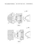 Systems, Methods, and Devices Providing a Quick-Release Mechanism for a     Modular LED Light Engine diagram and image