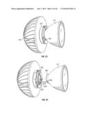 Systems, Methods, and Devices Providing a Quick-Release Mechanism for a     Modular LED Light Engine diagram and image