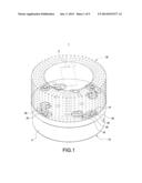 ASSEMBLING STRUCTURE FOR LED LAMP MODULE diagram and image