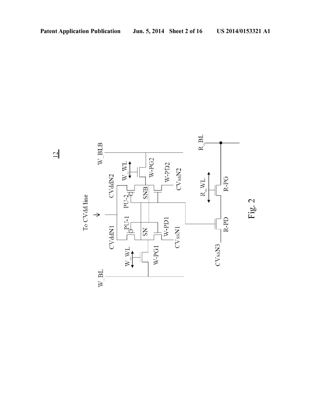 Methods and Apparatus for FinFET SRAM Arrays in Integrated Circuits - diagram, schematic, and image 03