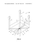 FLEXIBLE FREIGHT BAG AND METHOD OF TRANSFERRING CARGO USING THE SAME diagram and image