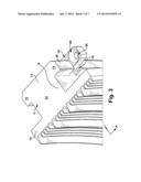 TURBOMACHINE DIAPHRAGM RING WITH PACKING RETAINMENT APPARATUS diagram and image